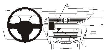 ProClip Audi A6 2011-2018 Centralno kačenje